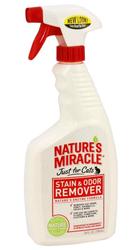 8 in 1 Уничтожитель пятен и запахов от кошек NM JFC S+O Remover Spray спрей 945 мл