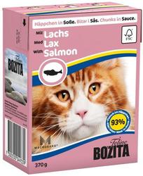 Bozita Консервы для кошек кусочки в соусе Лосось 370г