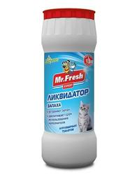 Mr.Fresh Expert 2 в1 ликвидатор пятен и запаха для кошек 500г порошок