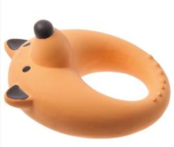 Hello Pet Игрушка для собак латекс "Кольцо-лиса" 11 см