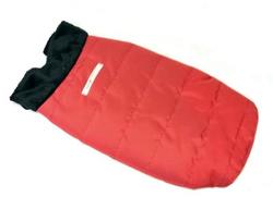 ZooAvtoritet Куртка-жилетка на синтепоне красная, размер L, спина 32-36см