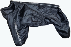 LifeDog Комбинезон для больших пород собак, черный, размер 5XL, спина 60см