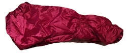 LifeDog Комбинезон для таксы, бордовый, размер №3, спина 44см
