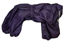 LifeDog Комбинезон для больших собак, фиолетовый, на синтепоне, размер 4XL, спина 55см