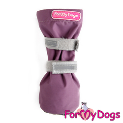 ForMyDogs Ботиночки для собак, сиреневые, размер №3