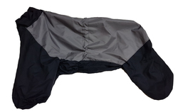 LifeDog Комбинезон для больших пород собак, серый/синий, размер 5XL, спина 60см