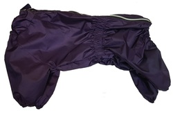 LifeDog Дождевик для средних пород собак, фиолетовый, размер 2XL, спина 37-43см