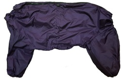 LifeDog Дождевик для крупных собак, фиолетовый, размер 7XL, спина 75-85см, модель для девочек