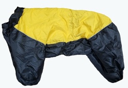 LifeDog Комбинезон для больших пород собак, желтый/черный, размер 5XL, спина 60см