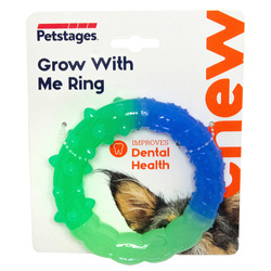 Petstages Игрушка для собак "ОРКА кольцо - растем вместе" мультиповерхность, 15 см