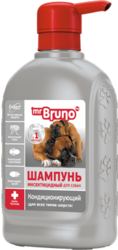 М.Бруно Expert - Шампунь инсектицидный для собак ( от блох, вшей, клещей) 350мл