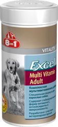 8 in 1 Excel Multi Vitamin Adult Комплексная мультивитаминная добавка для собак 70таб