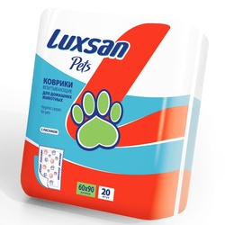 Luxsan Premium Коврик впитывающий для домашних животных 60х90см от 10шт