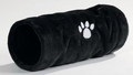 Beeztees Туннель для кошек Crispy плюшевый черный 22х60см