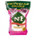 №1 Crystals For Girls Наполнитель силикагелевый 5л, розовый