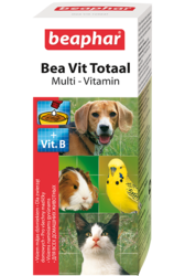 Beaphar Bea Vit Total Комплекс витаминов для кошек, собак, птиц, грызунов 50мл