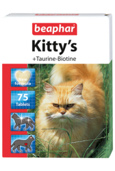 Beaphar Kittys Витамины для кошек Сердечки Таурин+Биотин