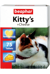 Beaphar Kittys Cheese Витамины для кошек с сыром