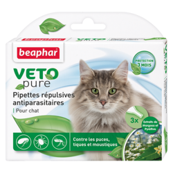 Beaphar БиоКапли для кошек от блох и клещей 3 пипетки