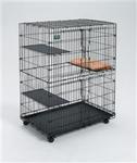 MidWest Клетка для кошек &quot;Cat Cage&quot; 91.4х58.5х127м черная