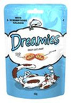 Dreamies Лакомые подушечки с лососем для кошек