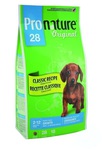 Pronature(Пронатюр) Original 28 Для щенков мелких и средних пород Цыпленок, сух.2,72кг