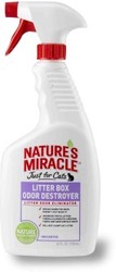 8 in 1 Средство для устранения запаха в кошачьем туалете NM Litter Box Odor Destroyer спрей 710 мл