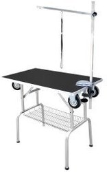 SHOW TECH   SS Trolley Table, 95x55x78  , 