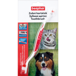 Beaphar Toothbrush Зубная щетка двойная для собак