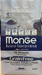 MONGE Dog GRAIN FREE        c   , .