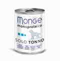 MONGE Dog Monoproteico Solo консервы для собак паштет из тунца 400 г
