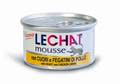 MONGE Lechat консервы для кошек сердце/куриная печень 85 г