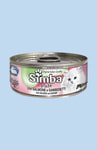 MONGE Simba Cat консервы для кошек паштет лосось с креветками 85 г