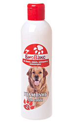 БиоВакс Шампунь для собак от блох, вшей, клещей и власоедов 250мл