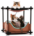 Kitty City   :   "Cozy Bed": 44*45*45 (pl0311)