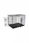 Papillon    2  87*58*67 ,  (Wire cage black 2 doors) 151287