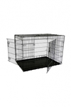 Papillon    2 , 107*68*75 ,  (Wire cage black 2 doors) 151207