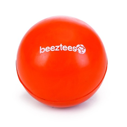Beeztees Игрушка для собак "Мяч", литая резина, оранжевый