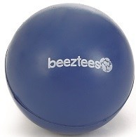 Beeztees Игрушка для собак "Мяч", литая резина, синий