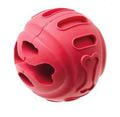 Hello Pet Игрушка резиновая с отверстиями для корма "Мячик-косточка" 6 см