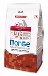 MONGE Dog Speciality Mini корм для взрослых собак мелких пород ягненок с рисом и картофелем, сух.