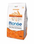 MONGE Dog Speciality корм для собак всех пород утка с рисом и картофелем 2,5 кг